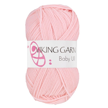 Viking Baby Ull fv 364 lys rosa 